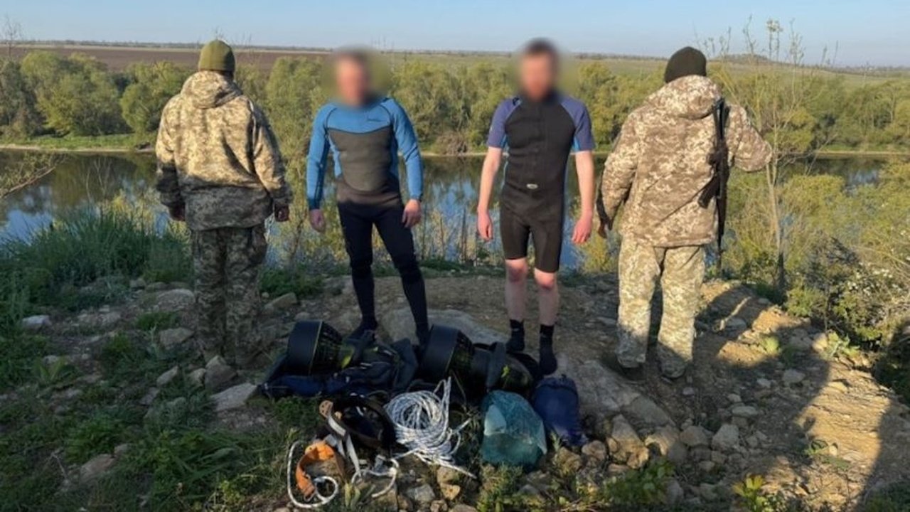 Чоловіки, яких затримали на кордоні з Молдовою 