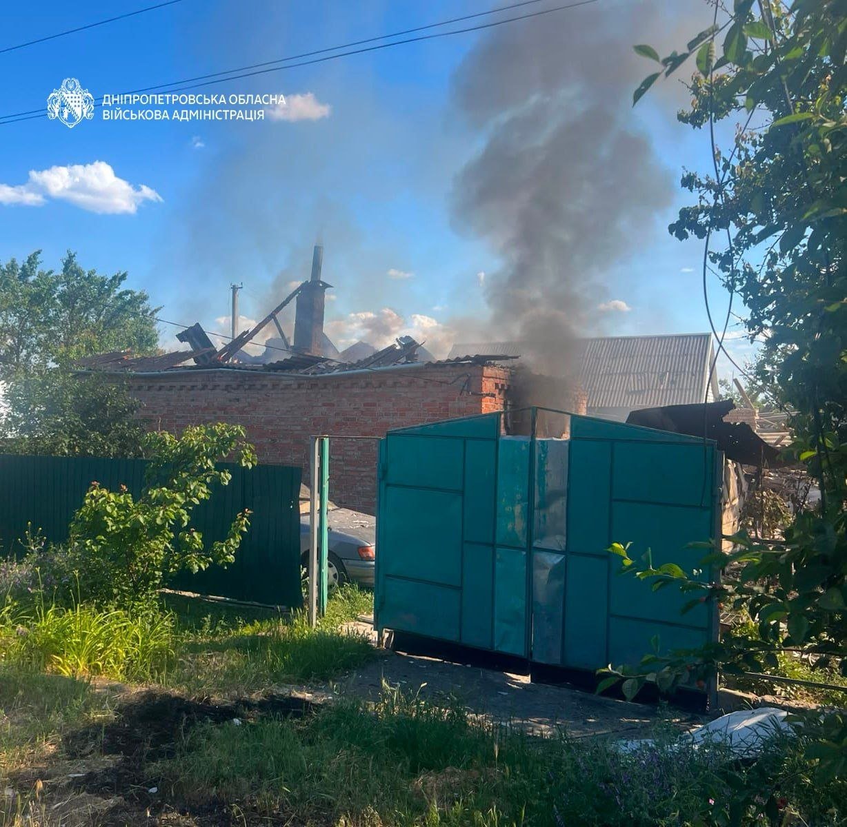На Дніпропетровщині через обстріли поранені шестеро людей, серед них підліток