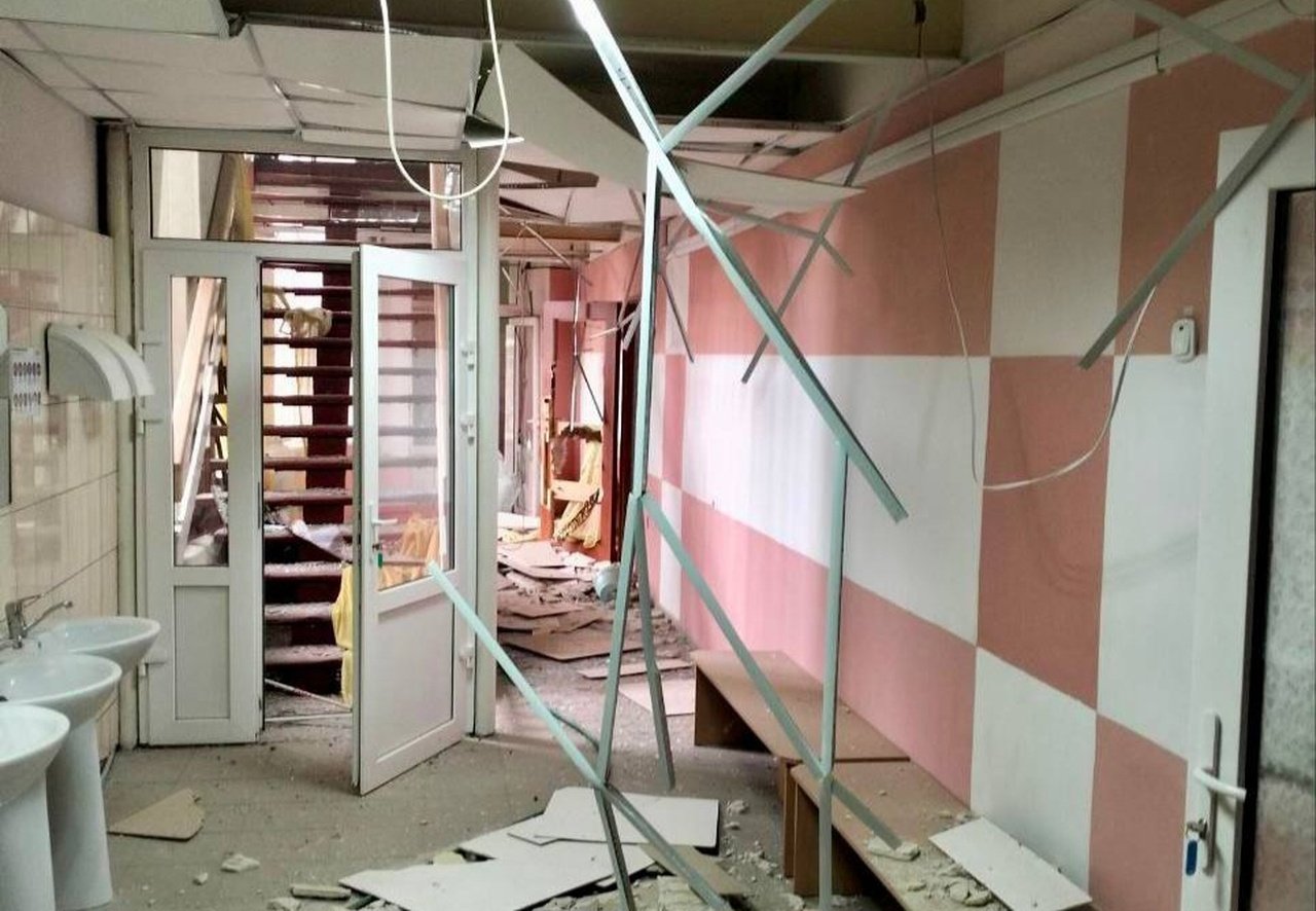 Последствия атаки в Днепре