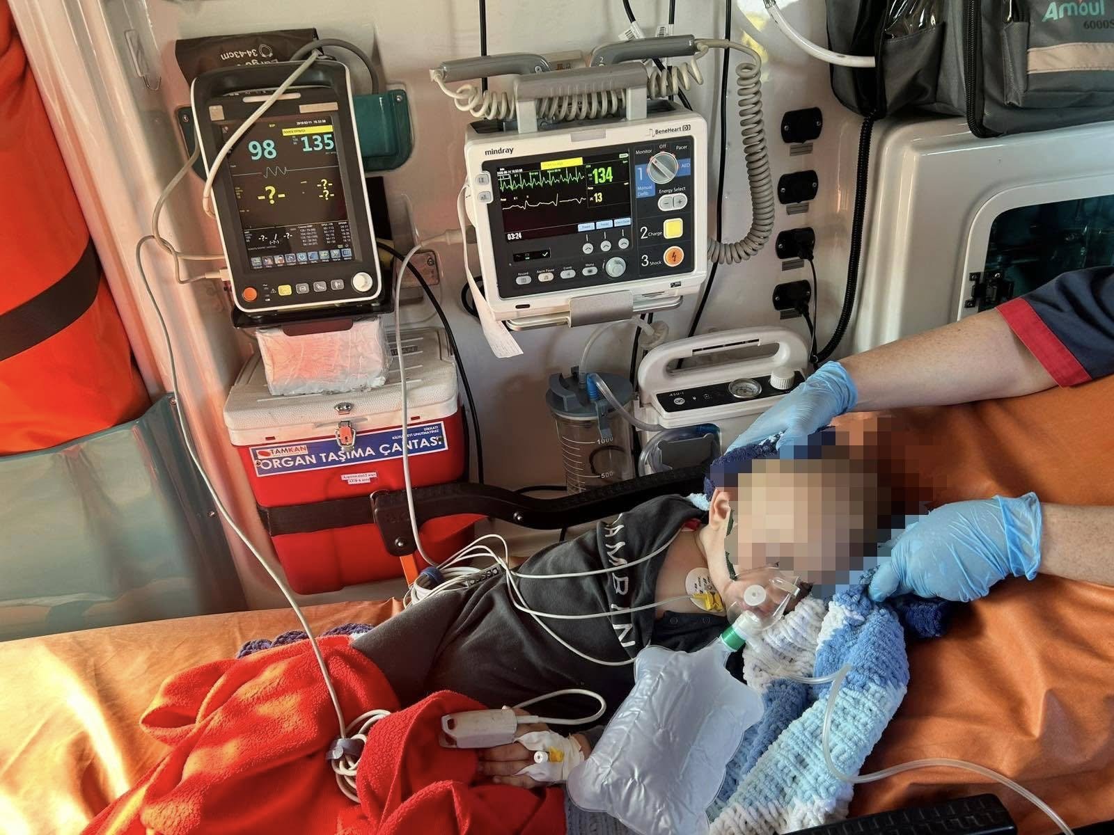 У Камʼянському медики врятували однорічного малюка після зупинки дихання