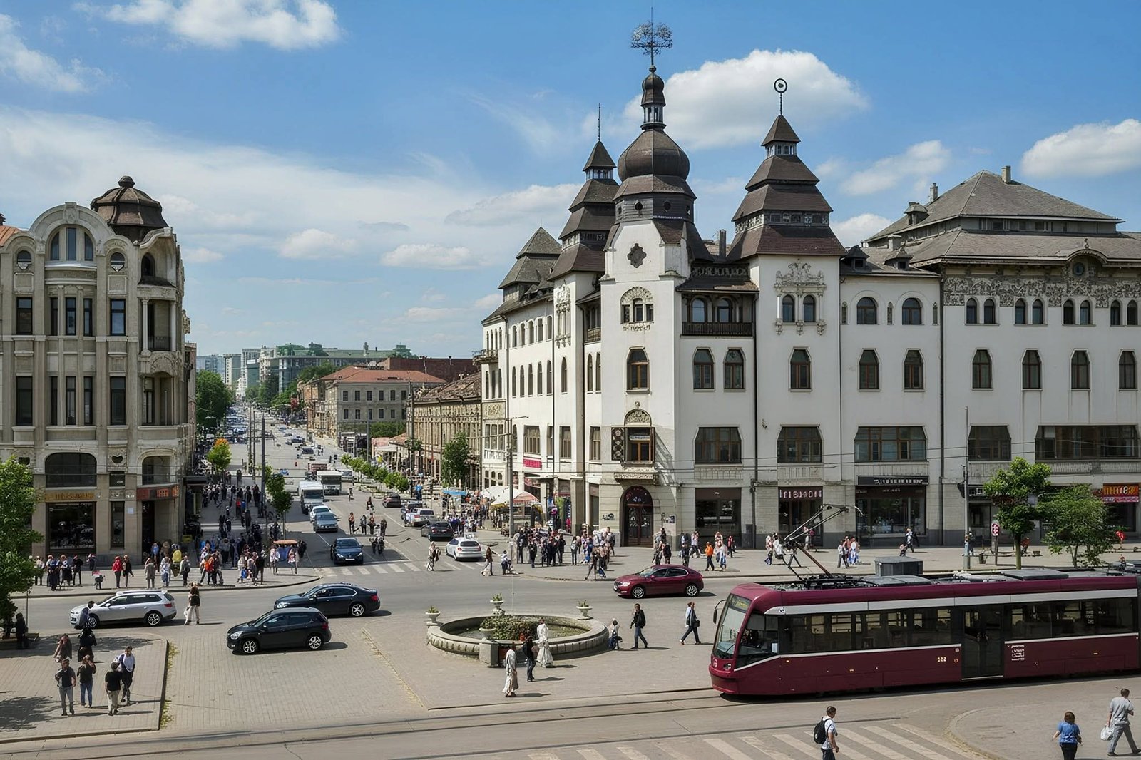 У мережі показали альтернативний Дніпро зі збереженими історичними будівлями, які були втрачені