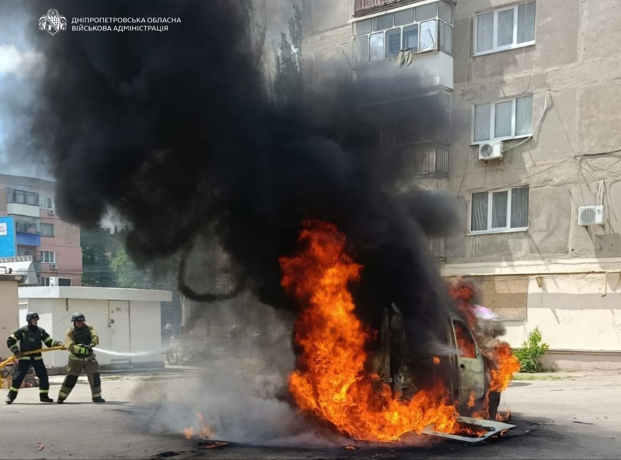 На Дніпропетровщині через російські обстріли постраждали дев’ять людей