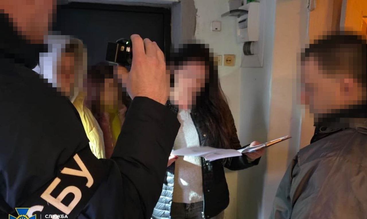Задержание вражеской агитаторки в Днепре