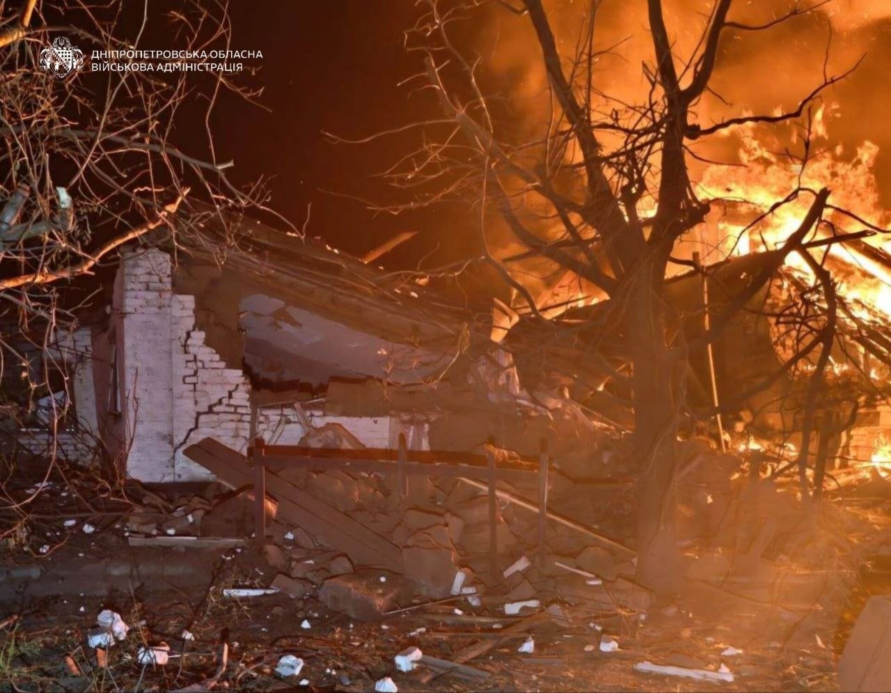 Масований обстріл Дніпропетровщини: ворог атакував пʼять районів
