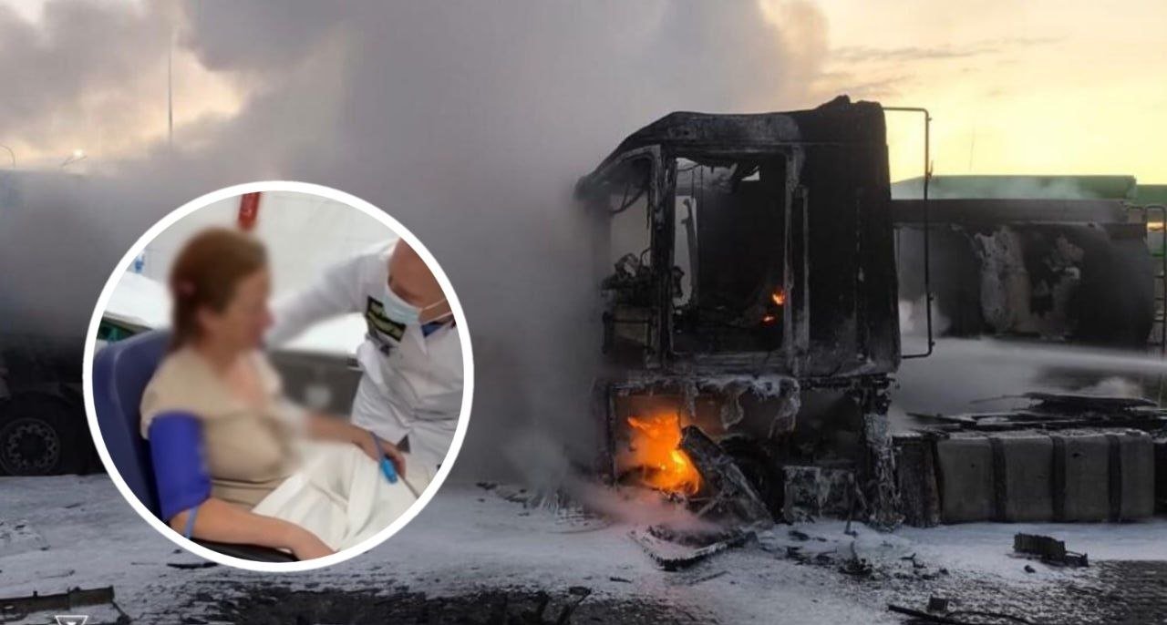 Жінка постраждала під час російського удару по АЗС 
