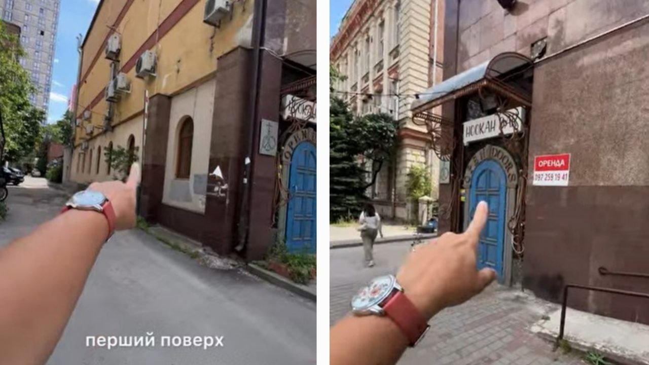 Риелторка показала помещение