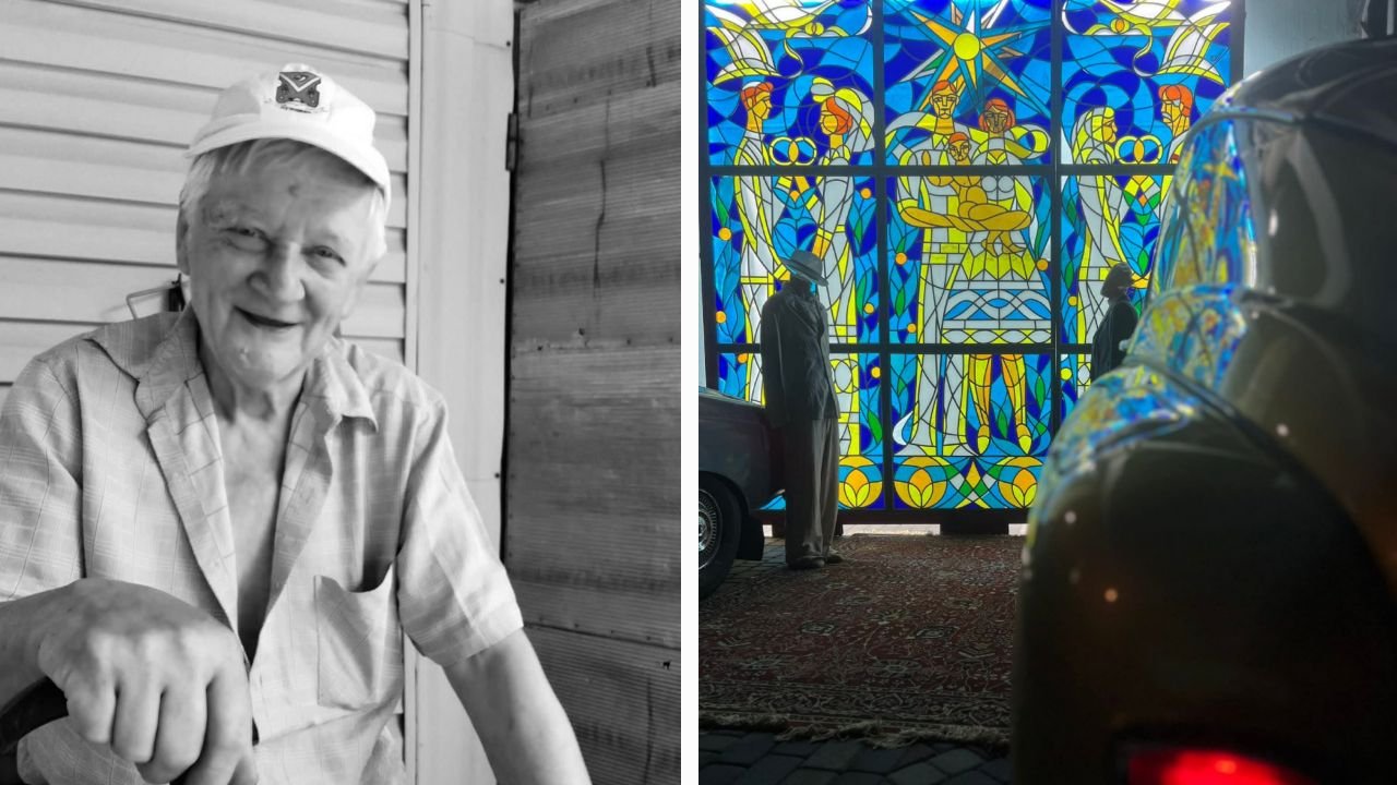 Помер художник, який створив знакові вітражі Дніпра