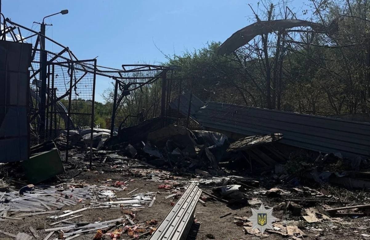 Наслідки удару в Дніпрі 