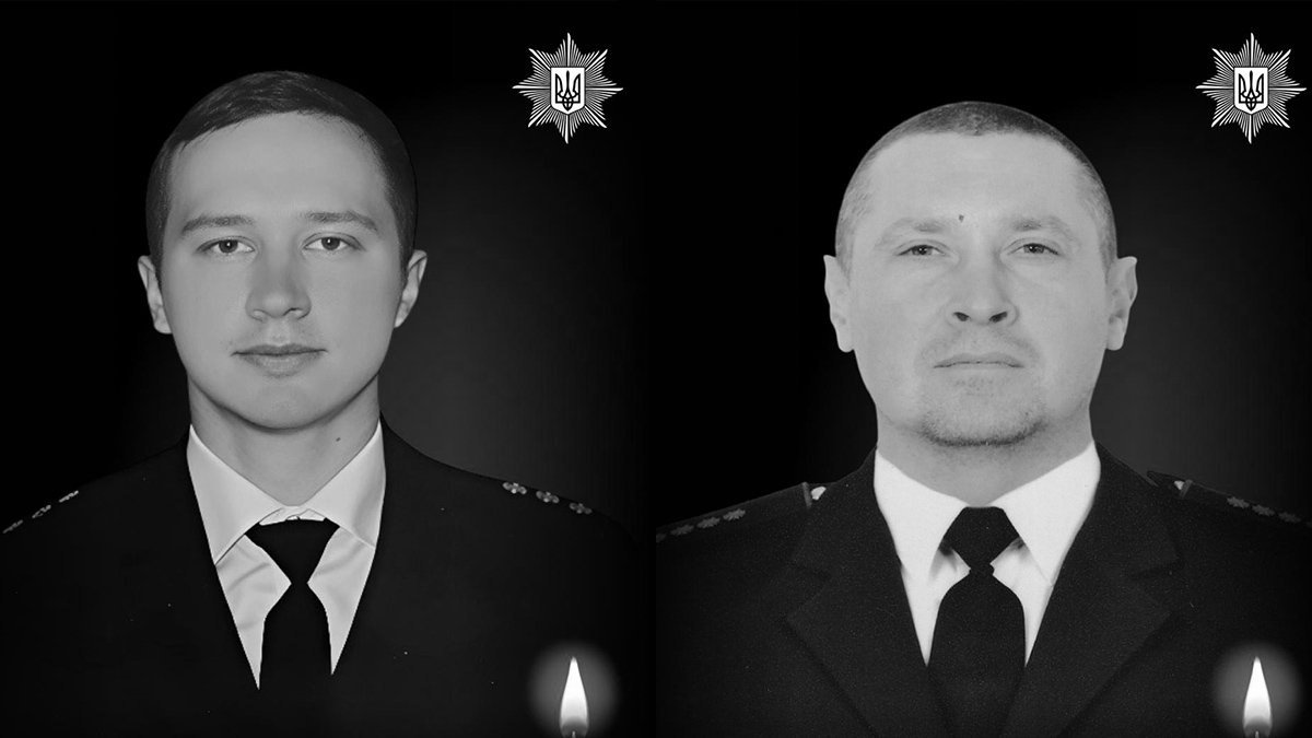 Стали відомі імена двох поліцейських, які загинули під час повторного удару на Дніпропетровщині