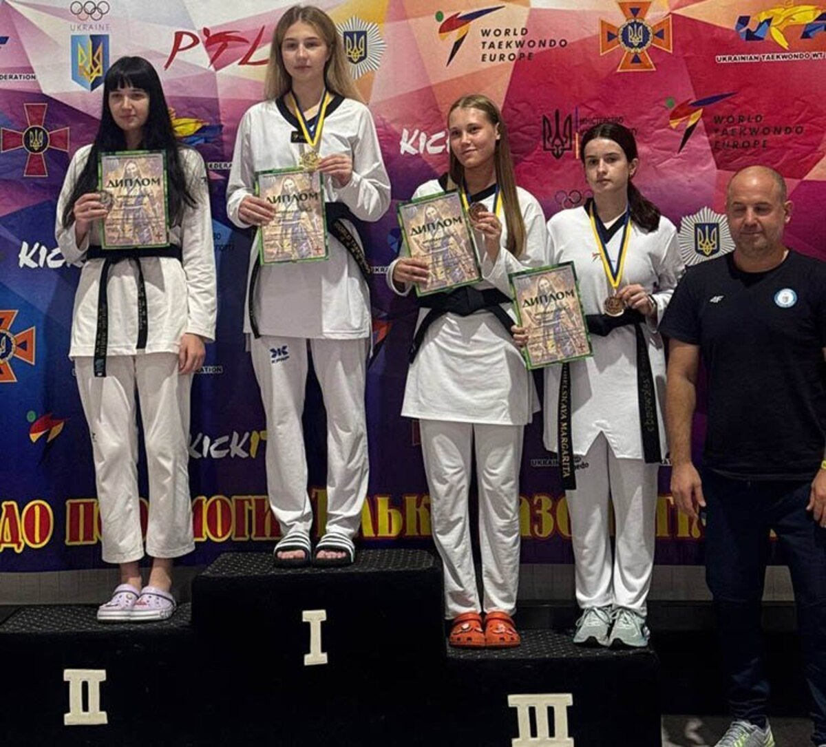 Спортсменка з Дніпра стала чемпіонкою України з тхеквондо