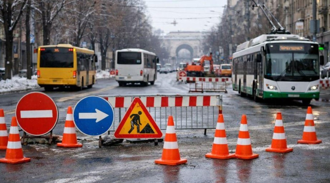 В Днепре ограничат движение на улице Героев Крут: когда и где именно