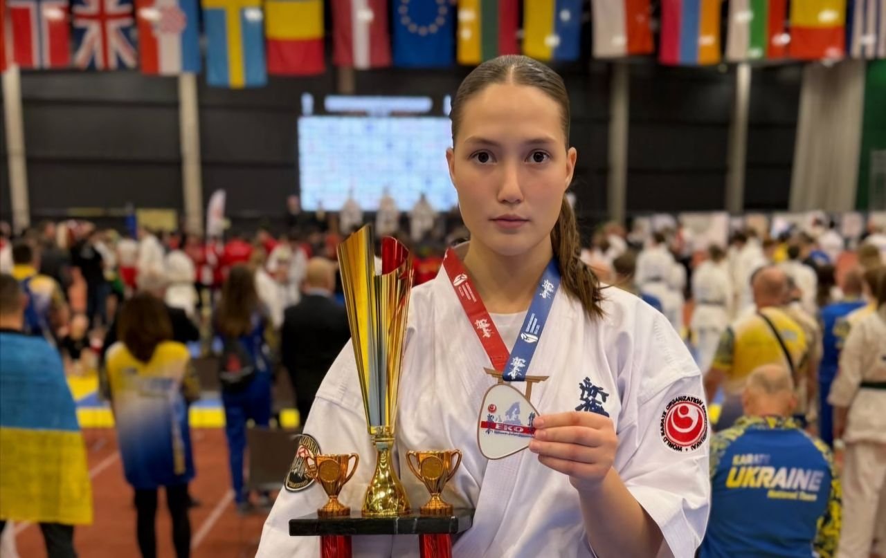 Студентка ДНУ завоевала "бронзу" в составе сборной Украины на чемпионате Европы по киокушинам