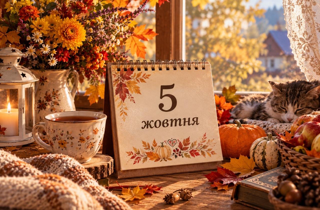 Яке сьогодні свято і кого вітати з іменинами: 5 жовтня — все про цей день