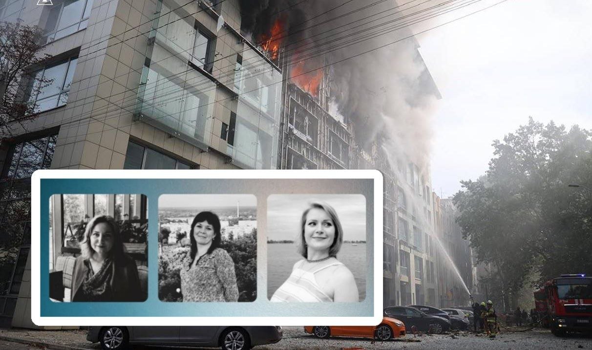 У Дніпрі назвали імена трьох жінок, загиблих під час атаки на бізнес-центр