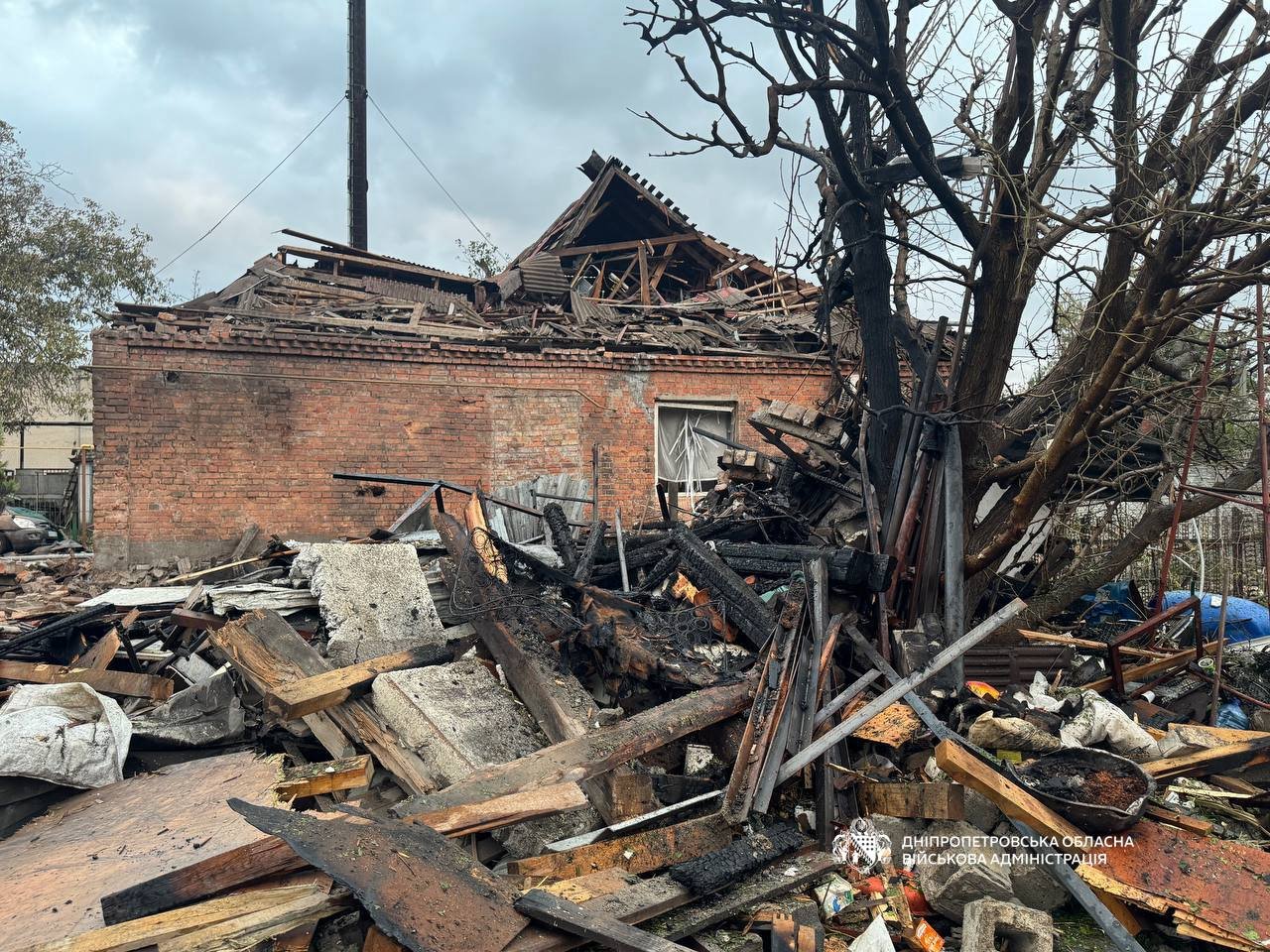 У ДніпрОВА показали наслідки ранкової атаки на Дніпро: фото