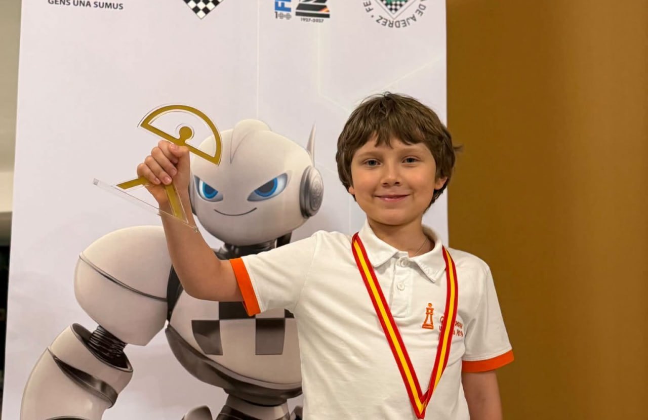 Юний шахіст із Дніпра став чемпіоном світу серед дітей до 9 років
